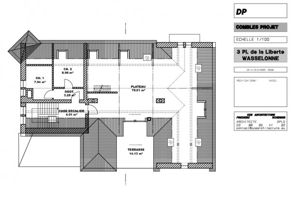 Appartement Wasselonne, 110 m&sup2;, 89 000